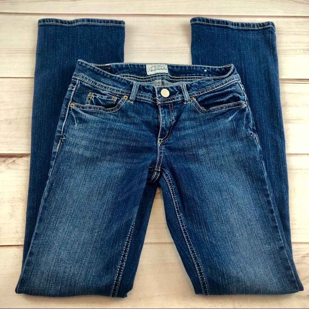 Aeropostale Bootcut Jeans Sz 5/6 Long (Item #268)